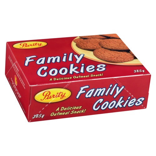Purity Family Cookies Oatmeal 385 g