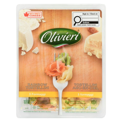 Olivieri 3 Formaggi Rainbow Tortellini 350 g