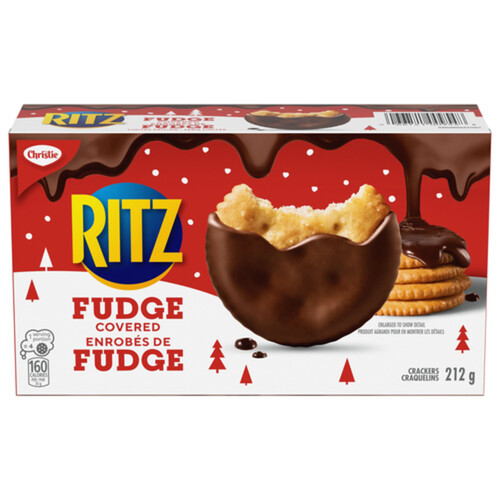 Ritz Crackers Fudge Covered 212 g - Voilà Online Groceries & Offers