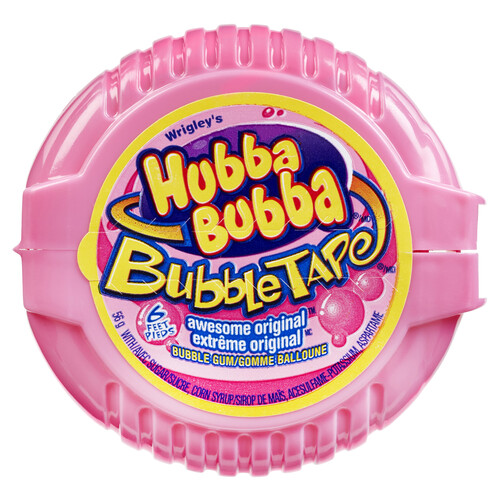 Hubba Bubba Bubble Gum Awesome Original 56 g 1 Tape Roll