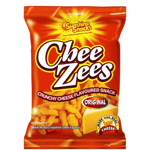 Sunshine CheeZees Cheese Flavoured Snacks 42 g
