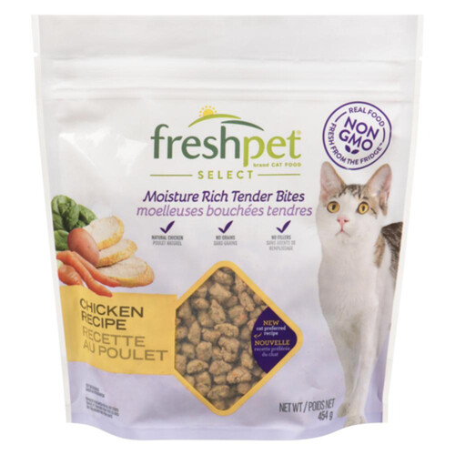 Freshpet Select Dry Cat Food Roasted Meals Chicken Recipe 454 g