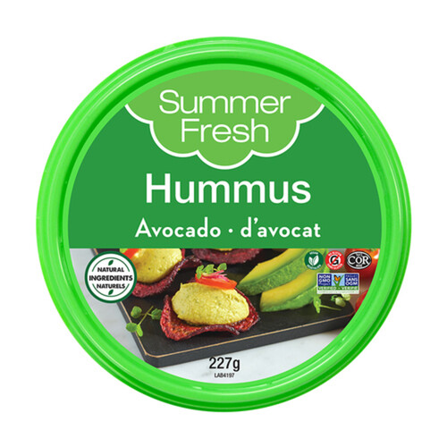 Summer Fresh Hummus Avocado 227 g