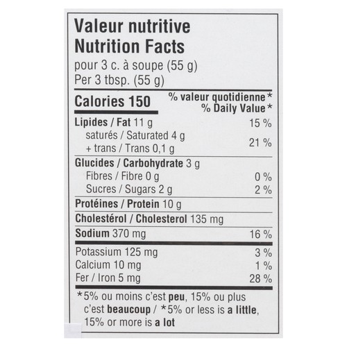 Gibiers Canabec Gluten-Free Duck Liver Mousse 90 g