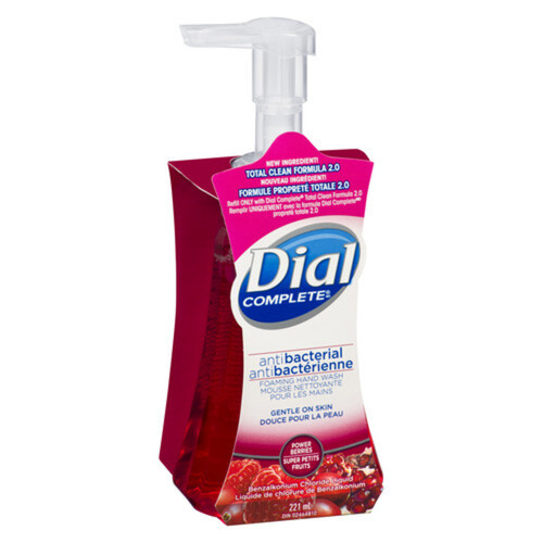 Voil dial complete foaming hand wash power berries cranberry 221 ml