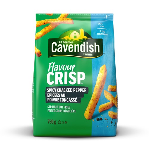 FlavourCrisp Spicy Cracked Pepper Fries 750 g