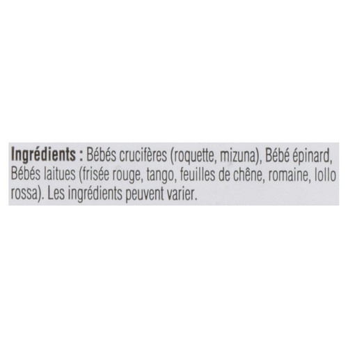 Attitude Fraîche Salade mélange San Marino 312 g