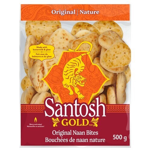 Santosh Gold Naan Bites Original 500 g