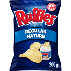 Ruffles Potato Chips Regular 200 g