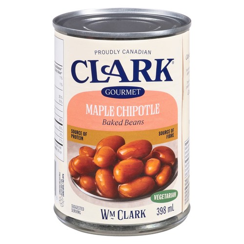 Clark Canned Baked Beans Maple Chipotle 398 ml