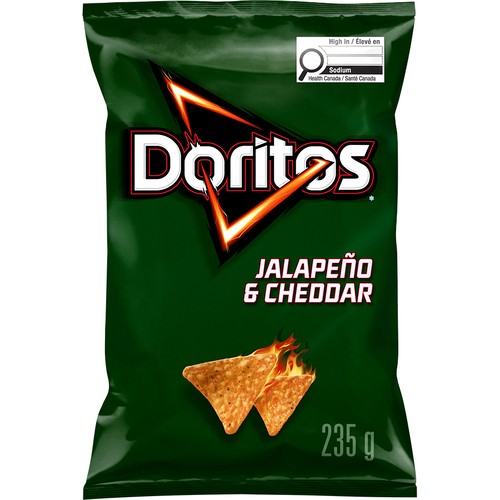 Doritos Tortilla Chips Jalapeño & Cheddar 235 g