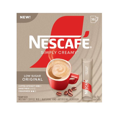 Nescafe Instant Coffee Mix Simply Creamy 16 x 9 g