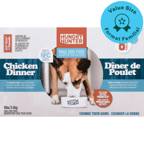 Hungry Hunter Bulk Box Dog Food Chicken Dinner 3.6 kg