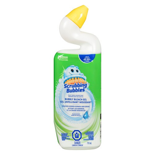 Scrubbing Bubbles Bleach Gel Rainshower Toilet Bowl Cleaner 710 ml