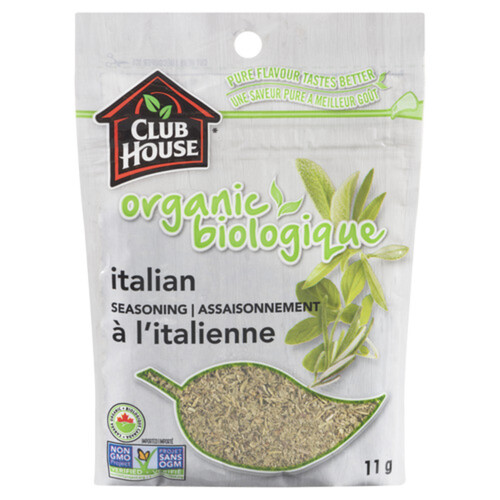 Club House Organic Bag Italian Seasoning 11 g