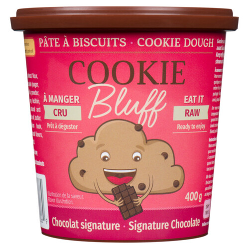 Cookie Bluff Cookie Dough Signature Chocolate 400 g