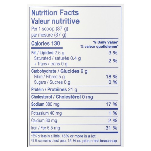 LeanFit Organic Plant Based Protein Nutritional Chocolate 715 g