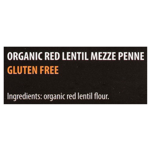 Bioitalia Organic Pasta Mezze Penne Red Lentil 250 g