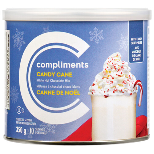 Compliments White Hot Chocolate Mix Candy Cane 350 g