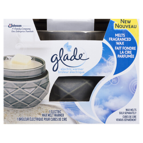 Glade Wax Melts Warmer Air Freshener Blue 1 Ea