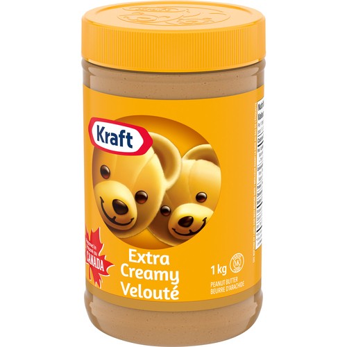 Kraft Peanut Butter Extra Creamy 1 kg