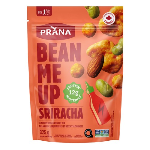 Prana Bean Me Up Bean And Nut Mix Spicy Sriracha 325 g