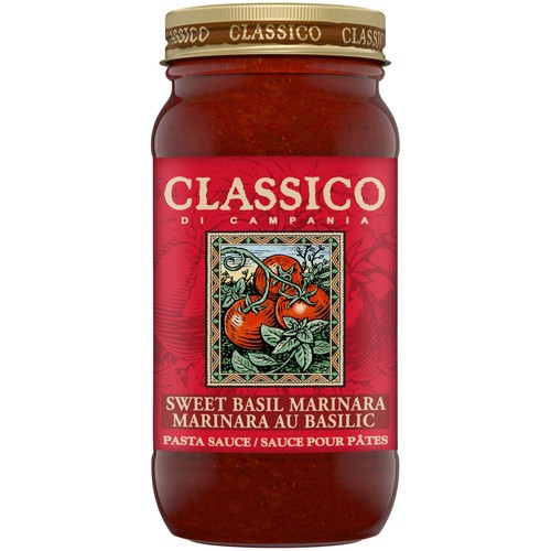 Classico Pasta Sauce Sweet Basil Marinara 650 mL