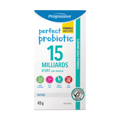 Progressive Perfect Probiotic Powder For Kids Unflavored 45 g