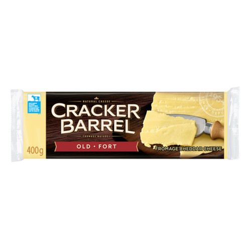 Cracker Barrel Block Cheese Cheddar Old White 400 g