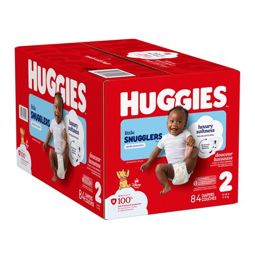 Huggies Little Snugglers Diapers Size 2 84 Count