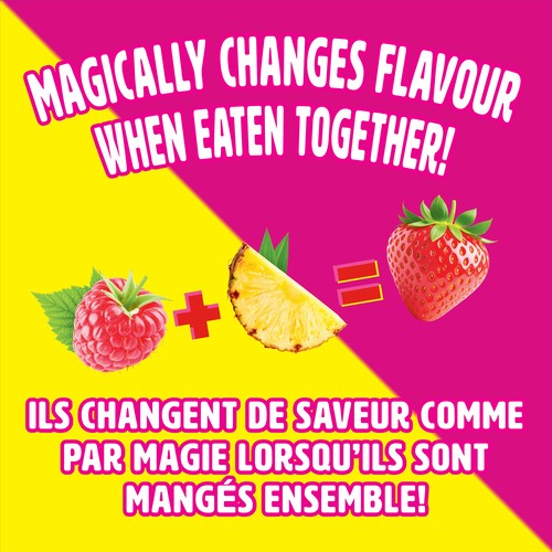 Dare Real Fruit Candy Illusions Sour Raspberry Pineapple 325 g