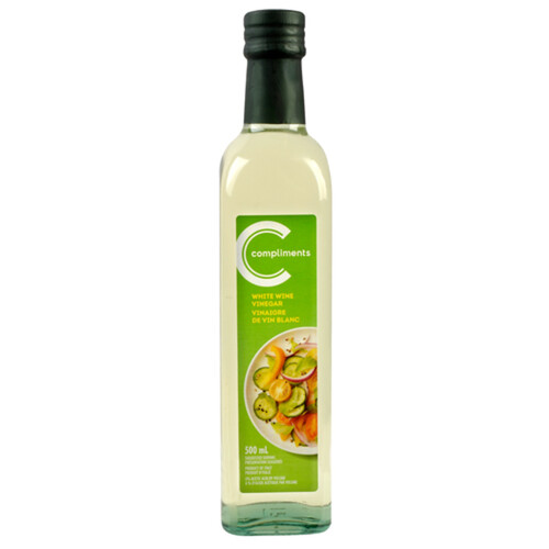 Compliments Vinegar White Wine 500 ml