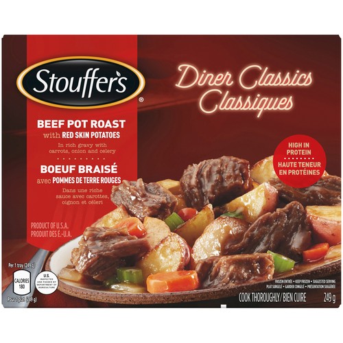 Stouffer's Frozen Diner Classics Beef Pot Roast 249 g