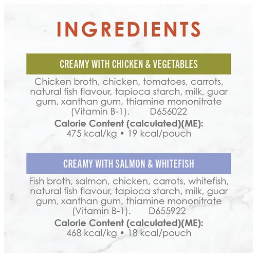 Fancy Feast Broths Wet Cat Food Creamy Collection Variety Pack 6 x 40 g