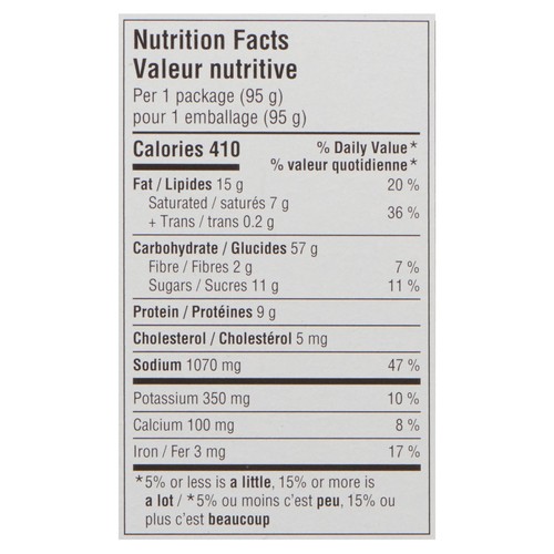 Kraft Dinner Cheesy Ramen Medium Heat 95 g
