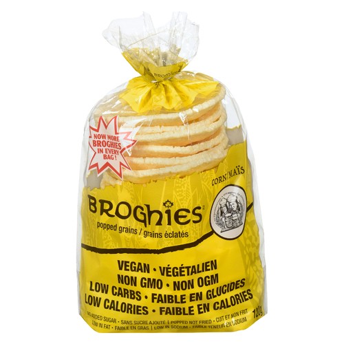 Broghies Vegan Poppers Grains Corn 120 g