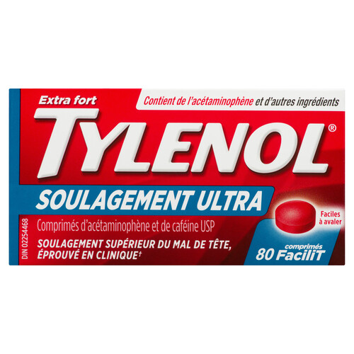 Tylenol Ultra Relief Tablets 80 EA
