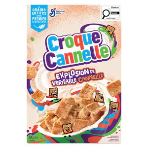 Croque Cannelle Céréales au goût de cannelle grains entiers 354 g