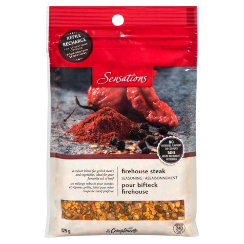 Sensations Seasoning Firehouse Steak Refill 125 g