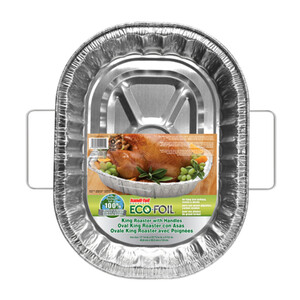 Handi Foil Rectangular King Roaster Pan With Handles 1 Ea, Baking & Food  Storage