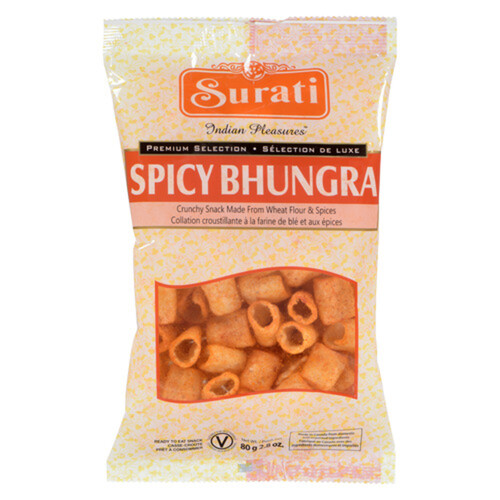 Surati Snacks  Bhungra Spicy 80 g