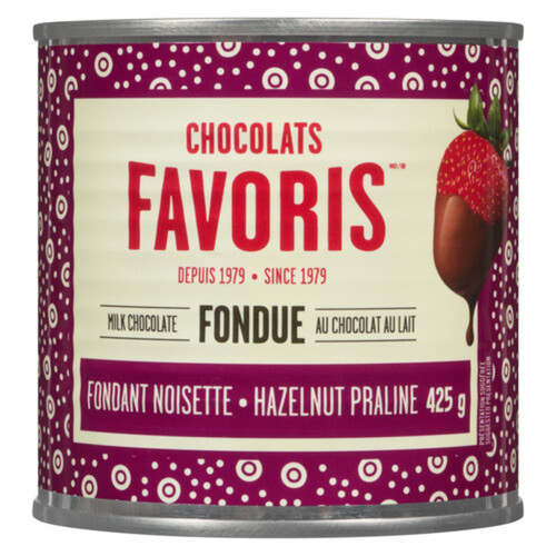 Chocolats Favoris Chocolate Fondue Hazelnut 425 g