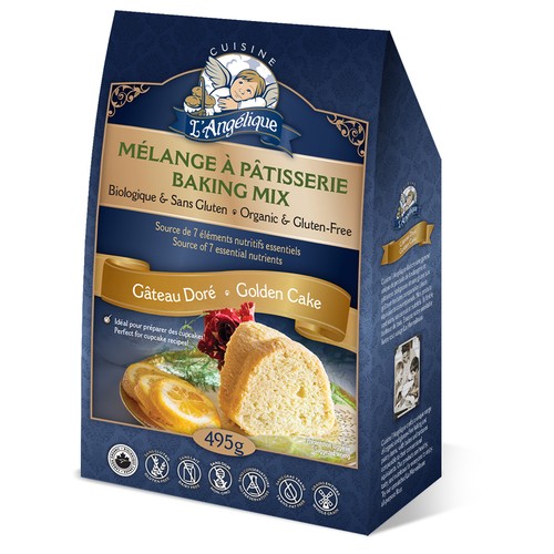 Cuisine L'Angelique Gluten-Free Cake Mix Golden 495 g