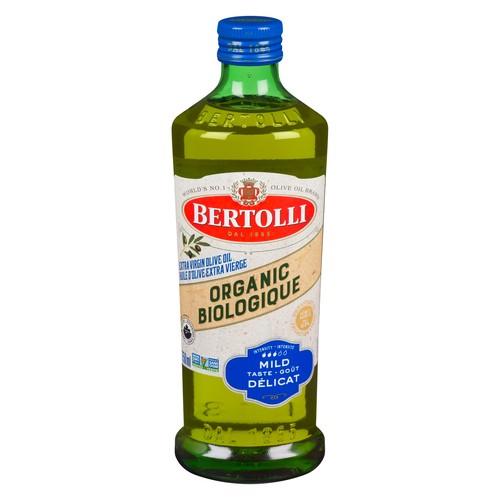 Bertolli Organic Extra Virgin Olive Oil Mild Taste 750 ml