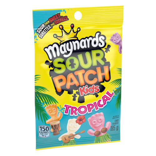 Maynards Sour Patch Kids Candy Tropical 185 g