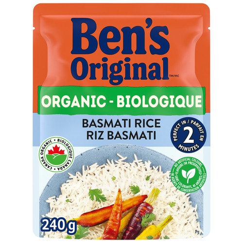 Ben's Original Organic Side Dish Basmati Rice 240 g