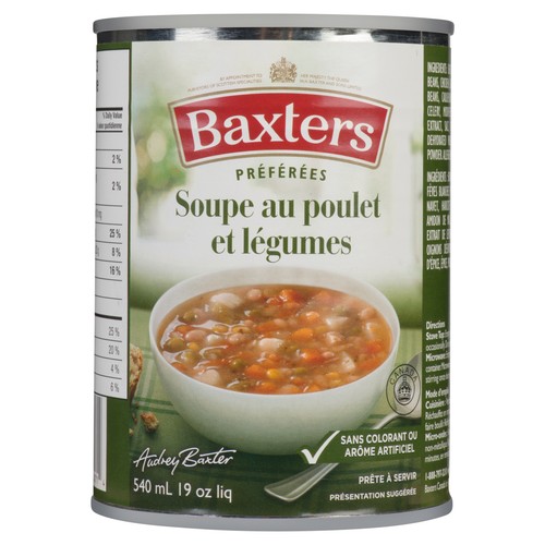 Baxters Soup Chicken & Vegetable 540 ml