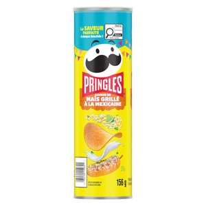 Pringles Croustilles de pommes de terre maïs de rue mexicain 156 g