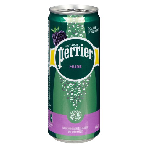 Perrier Sparkling Water Blackberry 330 ml (can)