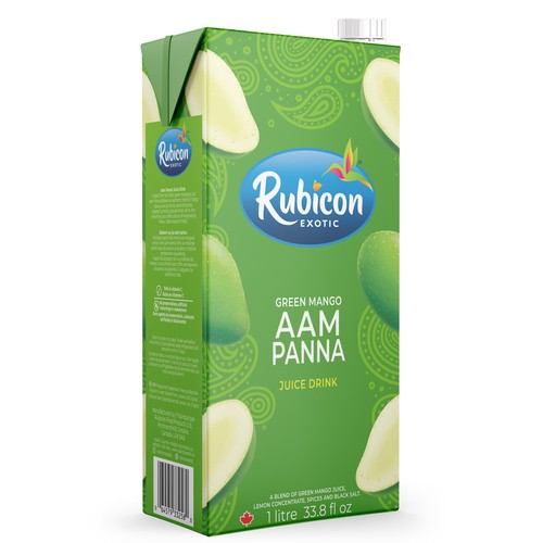 Rubicon Aam Panna Drink Green Mango 1 L